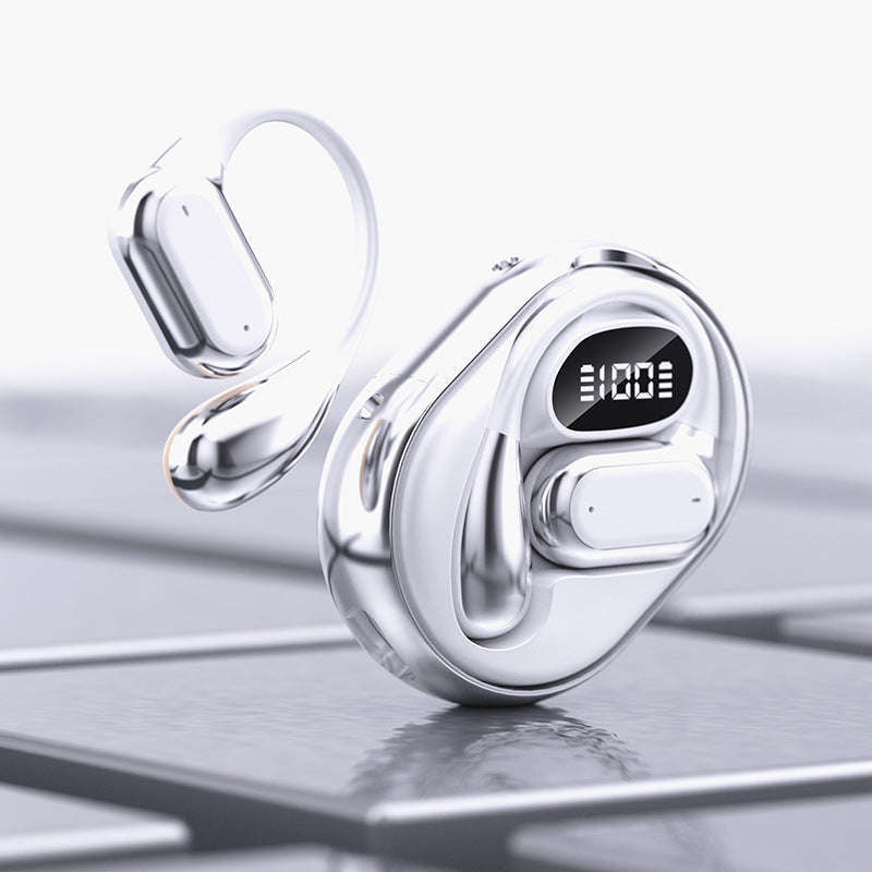 Bluetooth Headset Wireless, Digital display screen, Ear-hook design, Voice control, Long battery life