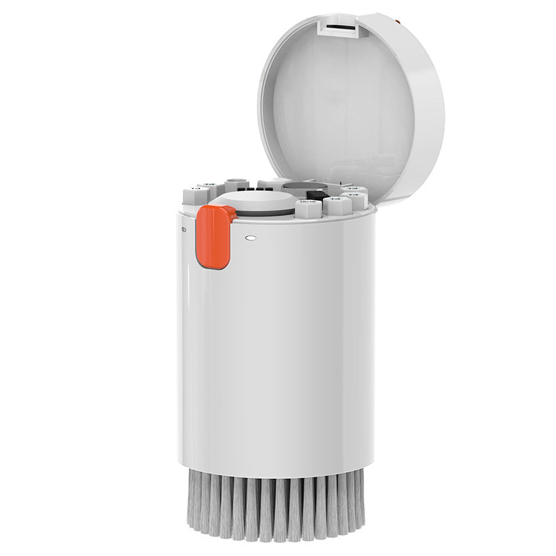 Multifunctional cleaning set for computer keyboard brush
