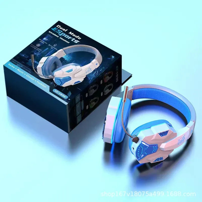 Wireless Bluetooth Gaming Headset with Microphone for Ultimate Gaming Experience - ZeeTec Store