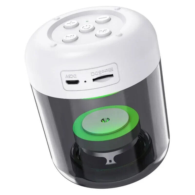 AI Smart Wireless Speaker Stereo Surround Subwoofer Breathing Lamp Light Effect