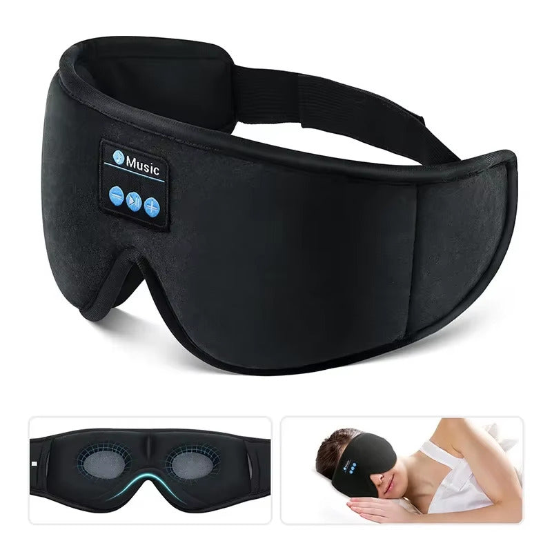Sleep Headphones, White Noise Bluetooth Sleep Mask 3D Wireless Eye for