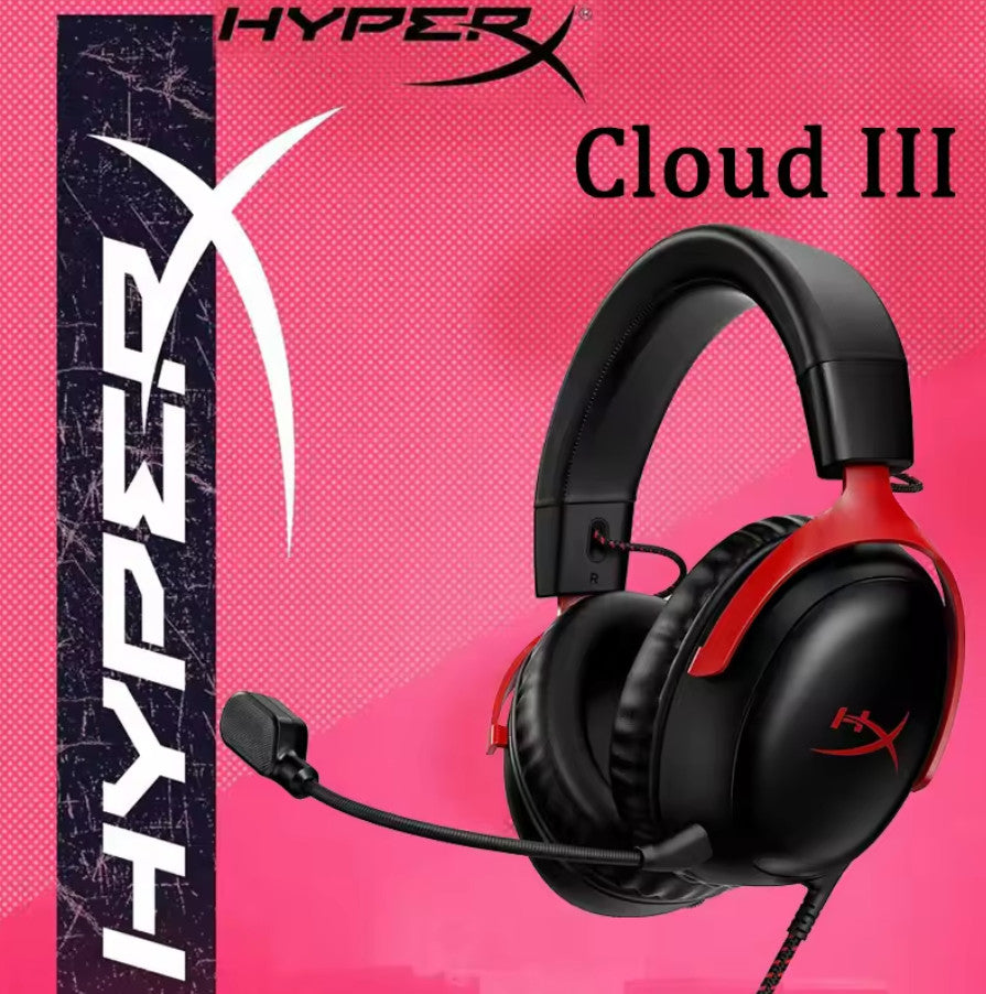 HyperX Cloud III & II Wired Gaming Headset DTS Sound Mic USB PC PS Xbox