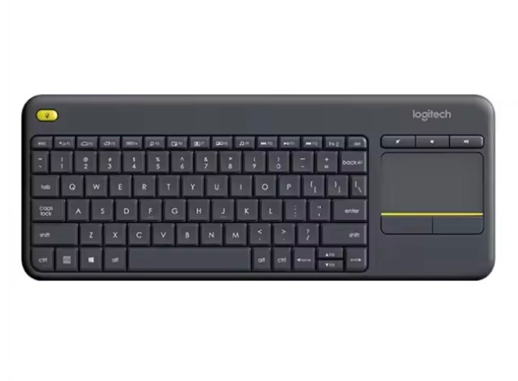Logitech K400 Plus Wireless Keyboard Touchpad Smart TV PC Android TV Plug Play