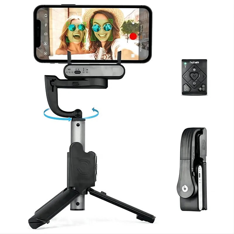ISteady Q HANDHELD GIMBAL STABILIZER PHONE SELFIE STICK ADJUSTABLE TRIPOD REMOTE CONTROL