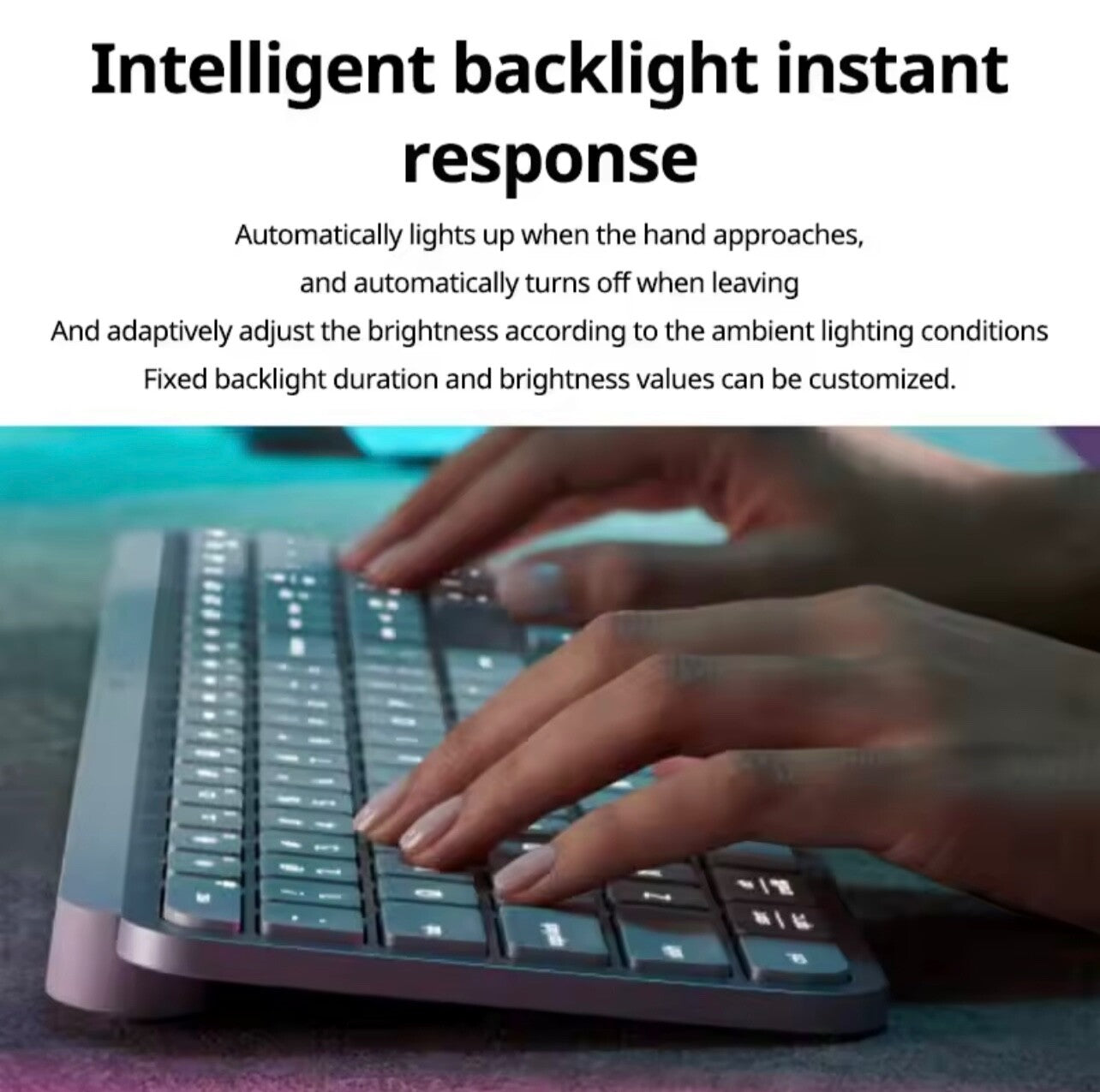Logitech MX Keys S Wireless Keyboard Bluetooth Backlit Multi-Device BOLT Slim