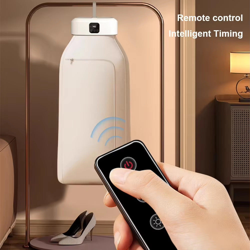 Smart Foldable Portable Clothes Dryer Retractable Digital with Remote Control