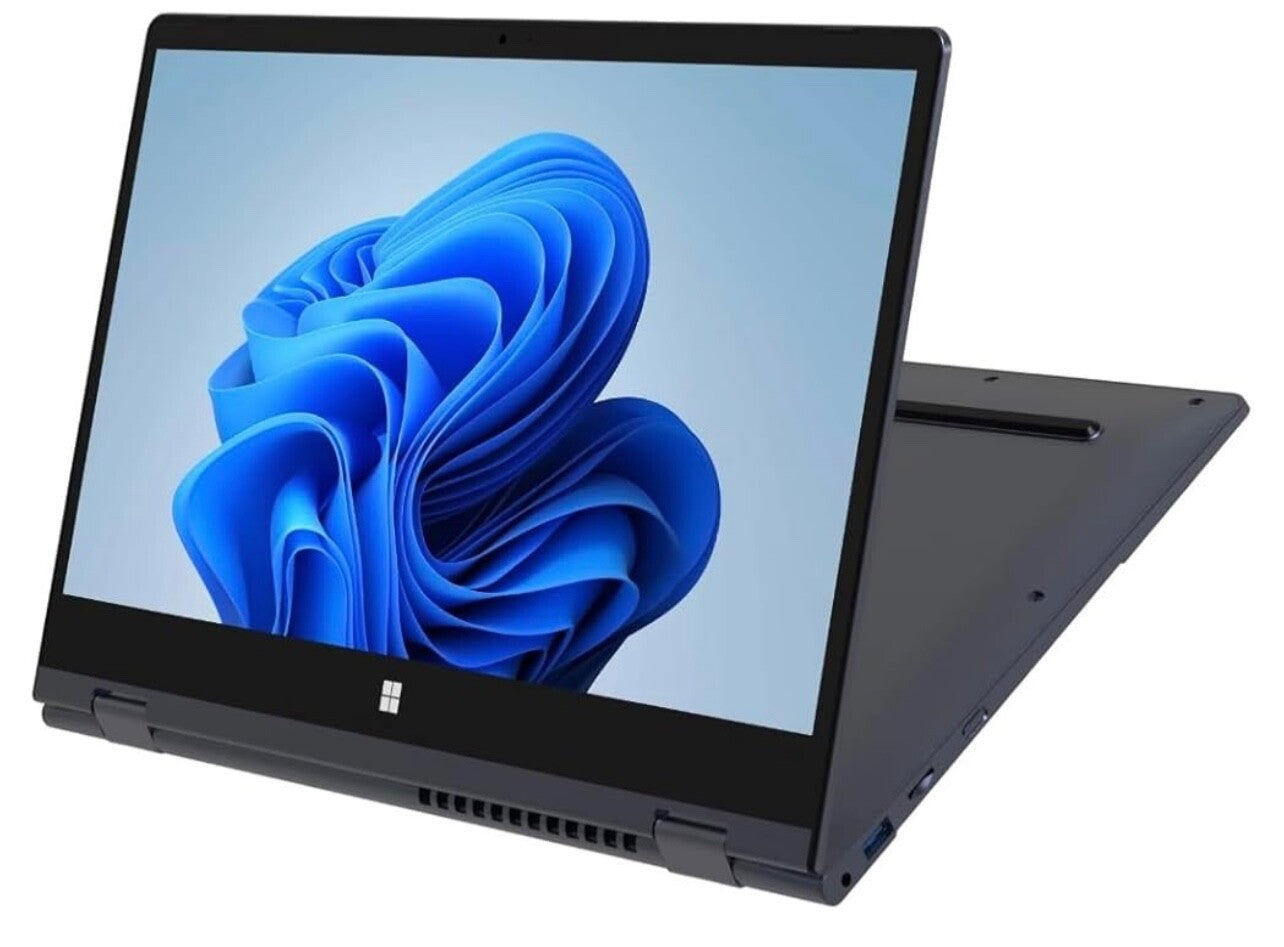 ZeeTec 14" 2 in 1 LAPTOP COMPUTER YOGA 360 DEGREE FLIP Intel N100 16GB RAM 512GB