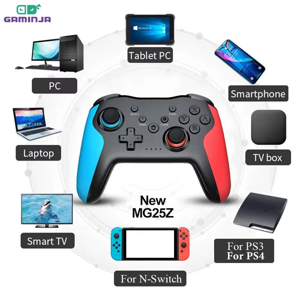 WIRELESS CONTROLLER GAMEPAD JOYSTICK for NINTENDO SWITCH PS3 PC ANDROID iOS