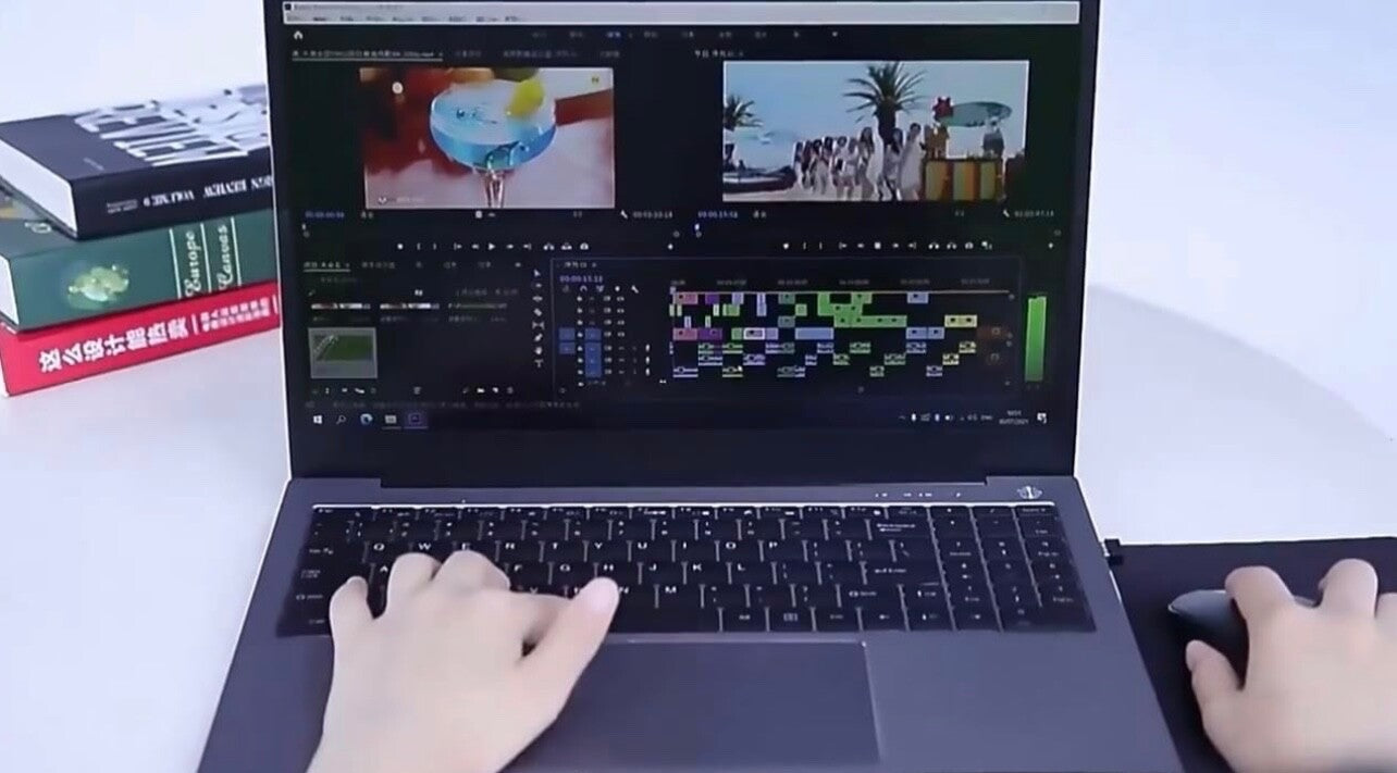 ZeeTec 15.6" SLIM LAPTOP COMPUTER FHD Intel i7 11th 16GB 512GB FULL KEYBOARD