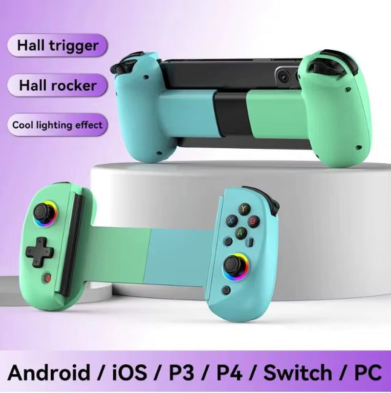 Wireless Mobile Controller Turbo 6-Axis Gyro Vibration for Android iOS PS4 PS3