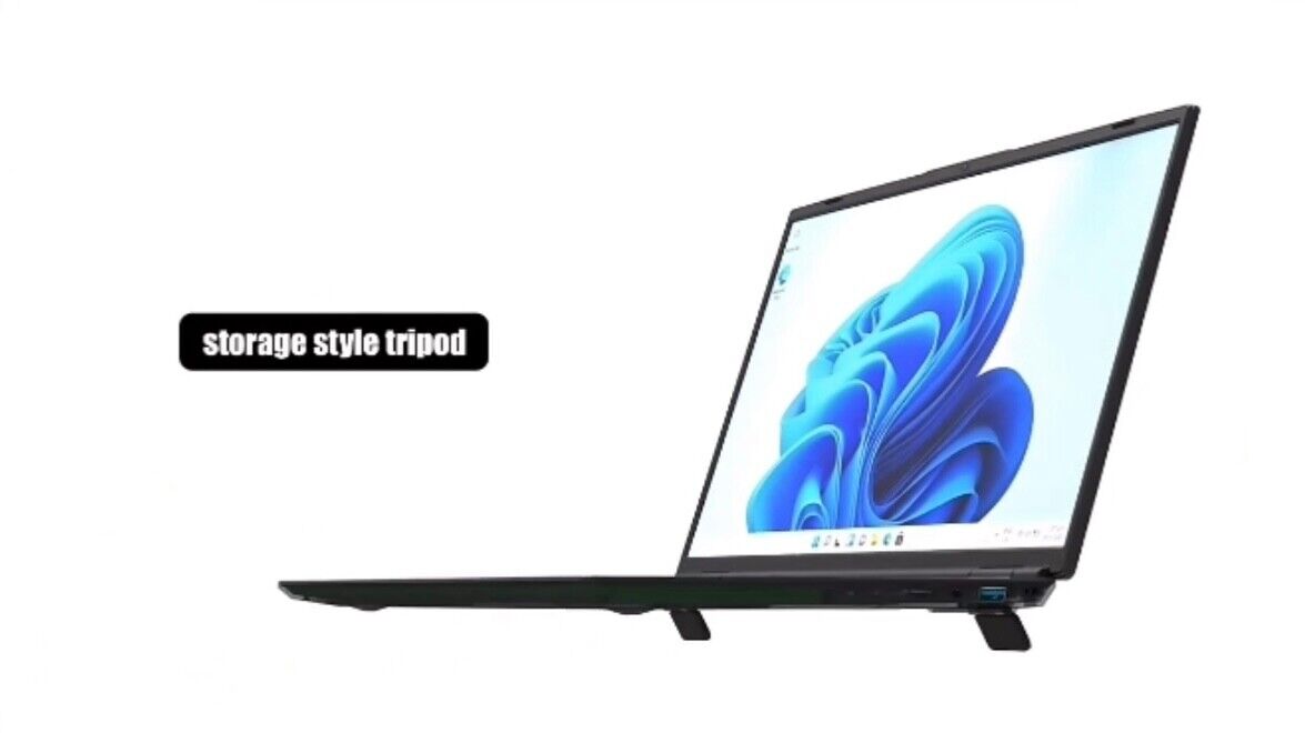 ZeeTec 14" LAPTOP COMPUTER Transparent 2K INTEL Alder Lake N95 8GB RAM 256GB