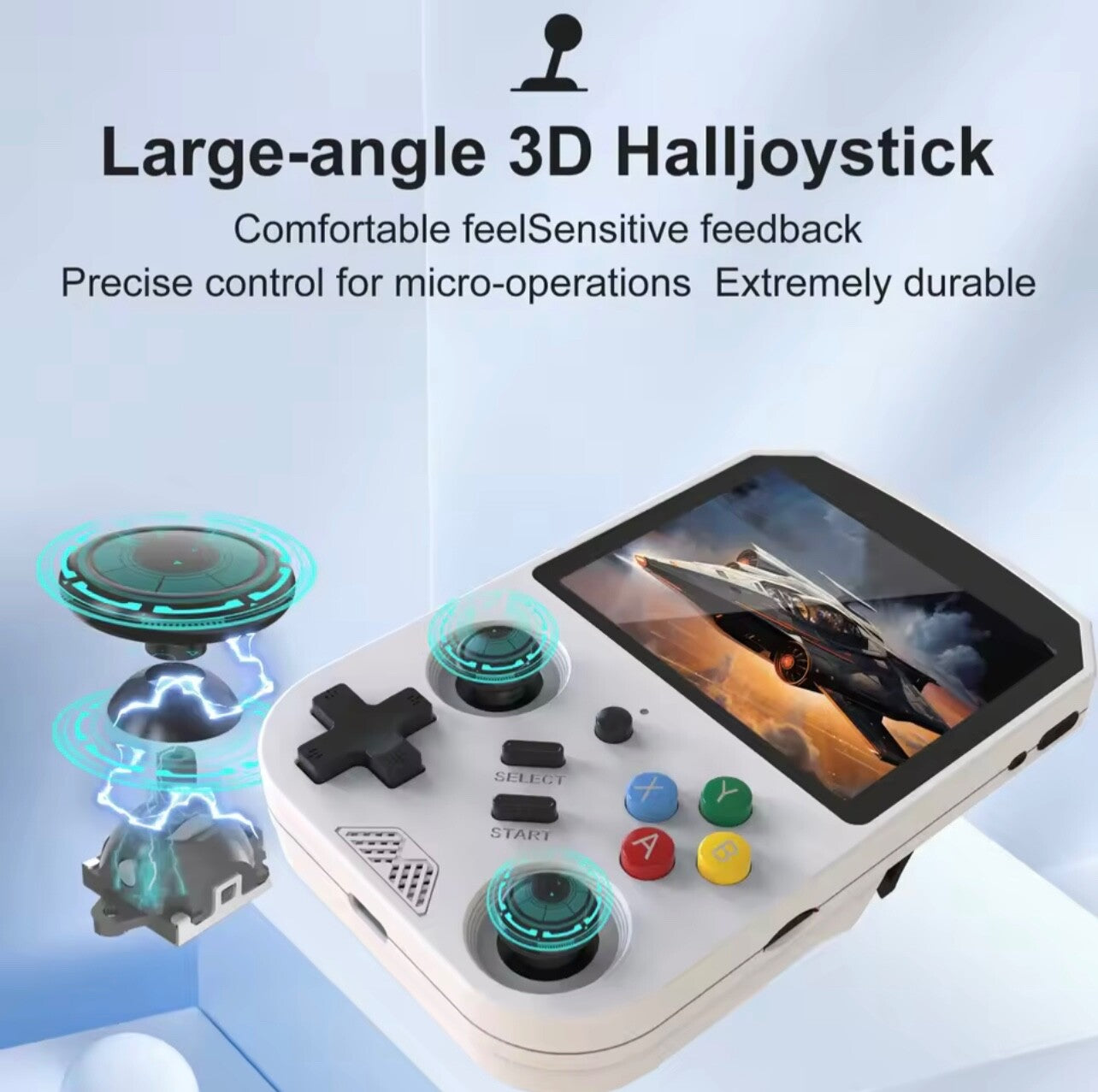 Open Source Retro Handheld Console 3.5” IPS 64GB Linux System Portable