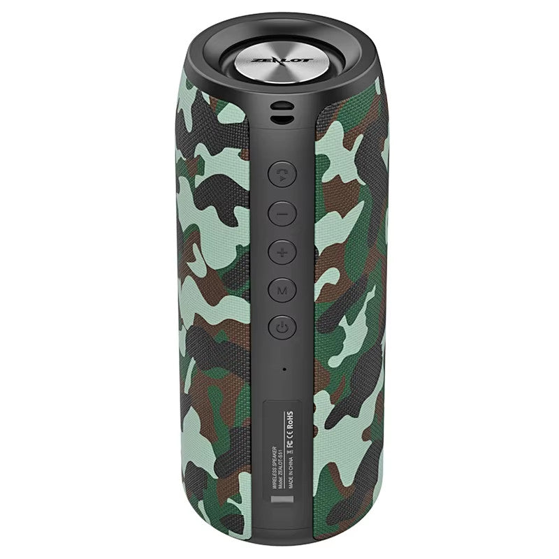 PORTABLE BLUETOOTH SPEAKER HEAVY BASS STEREO 3D SURROUND AUX MICRO CARD USB MIC
