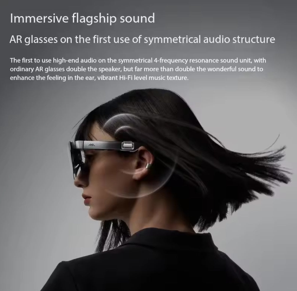 TCL RayNeo Air 2S AR XR Glasses Overseas Ver. for Phone iPad PC Switch Xbox