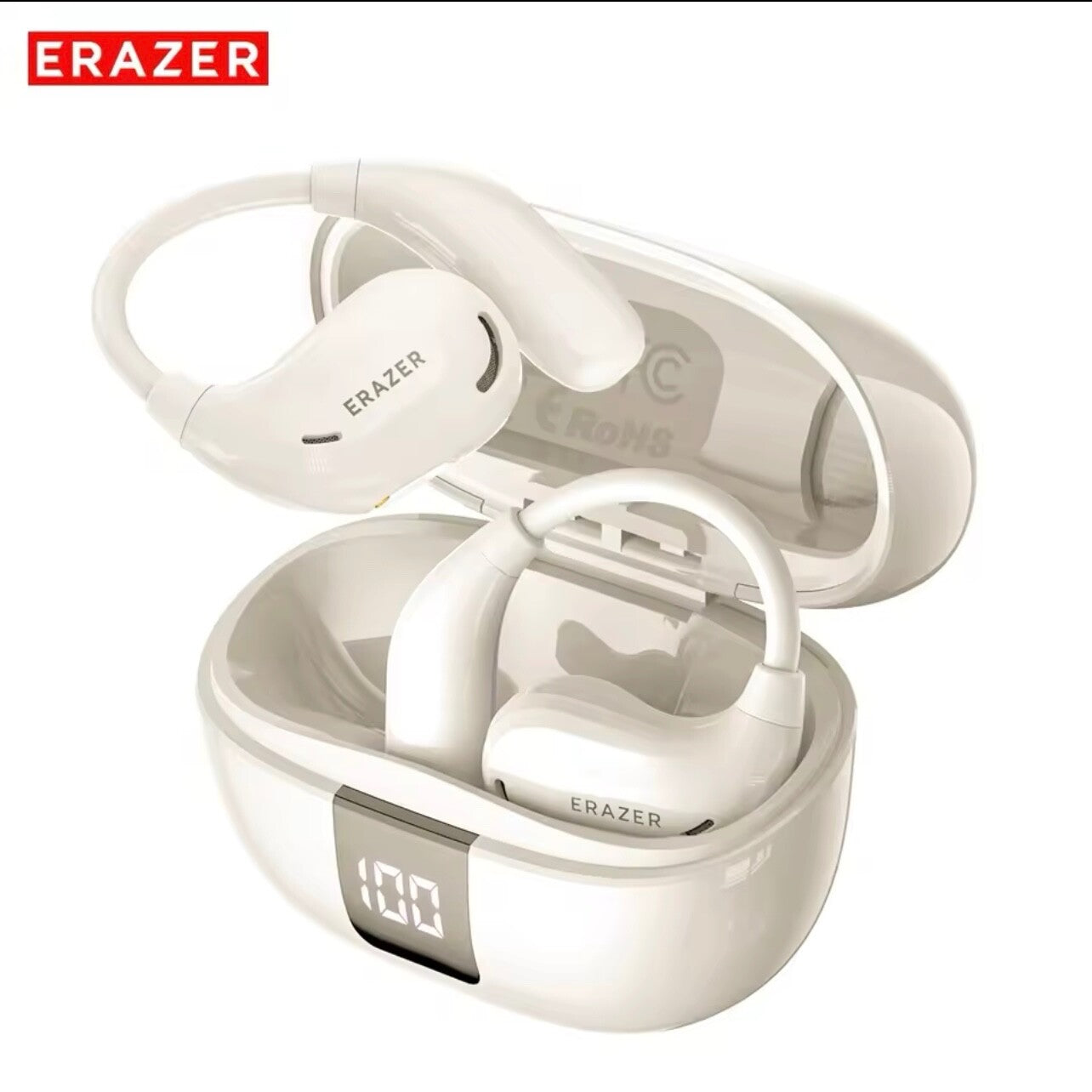 Bluetooth Earphone AI Translator ASMR Headset DIY APP 13H Display Earbuds