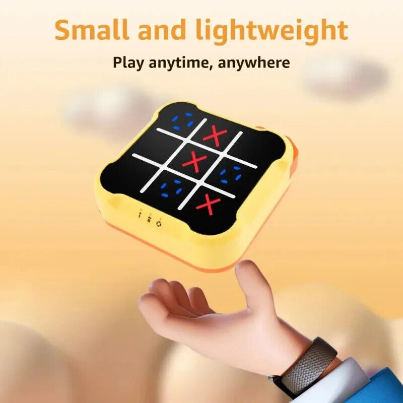 Multifunctional Electronic Digital Tic-Tac-Toe Board Board Game Portable