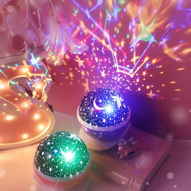 LED GALAXY PROJECTOR LIGHT Star Night PROJECTION Lamp effect