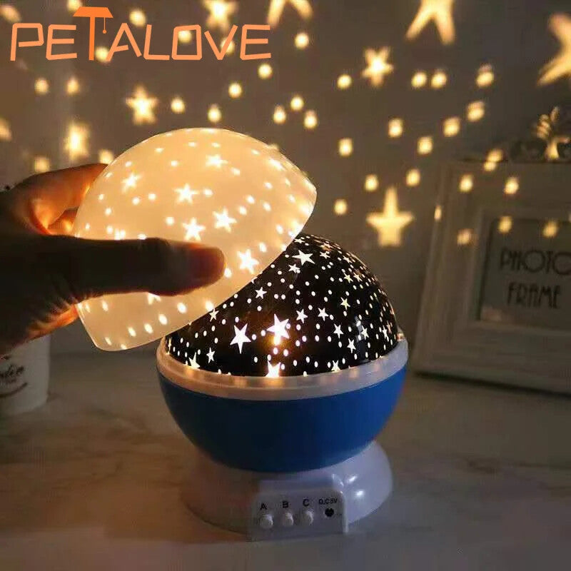LED GALAXY PROJECTOR LIGHT Star Night PROJECTION Lamp effect