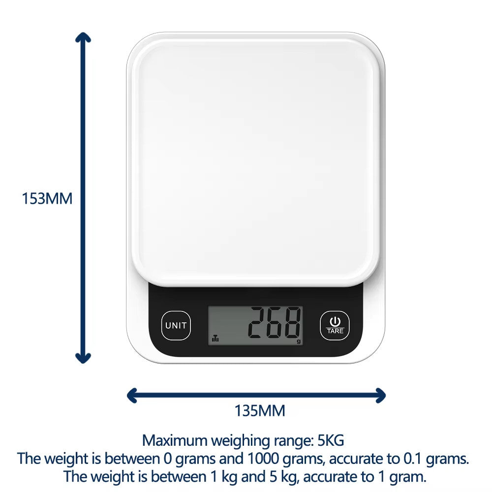 Smart Food Calorie Scale LCD Digital Display with Nutrition App