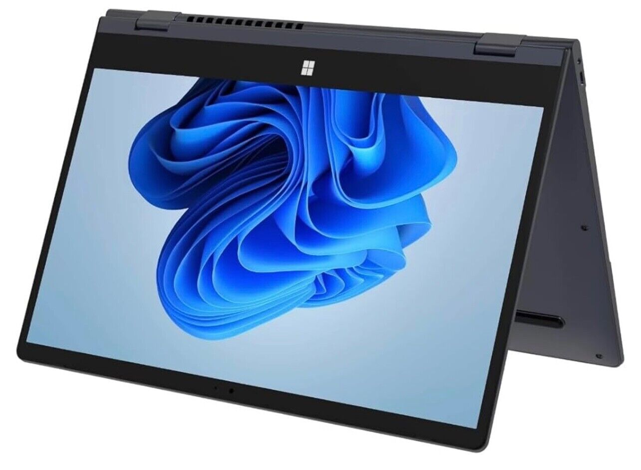 ZeeTec 14" 2 in 1 LAPTOP COMPUTER YOGA 360 DEGREE FLIP Intel N100 16GB RAM 512GB