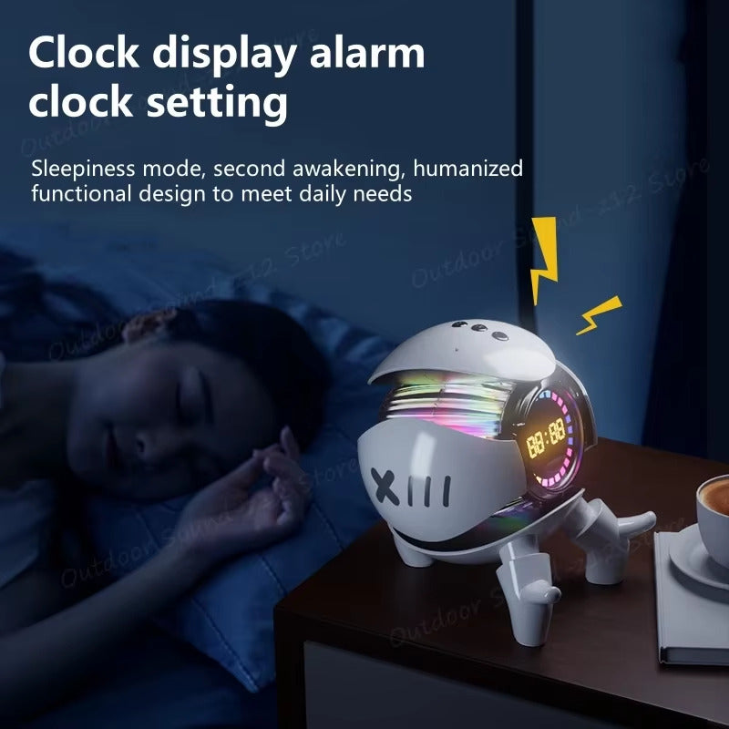 AI Robot Smart Mini Size Monster Portable Stereo Speaker AI Interactive Toys