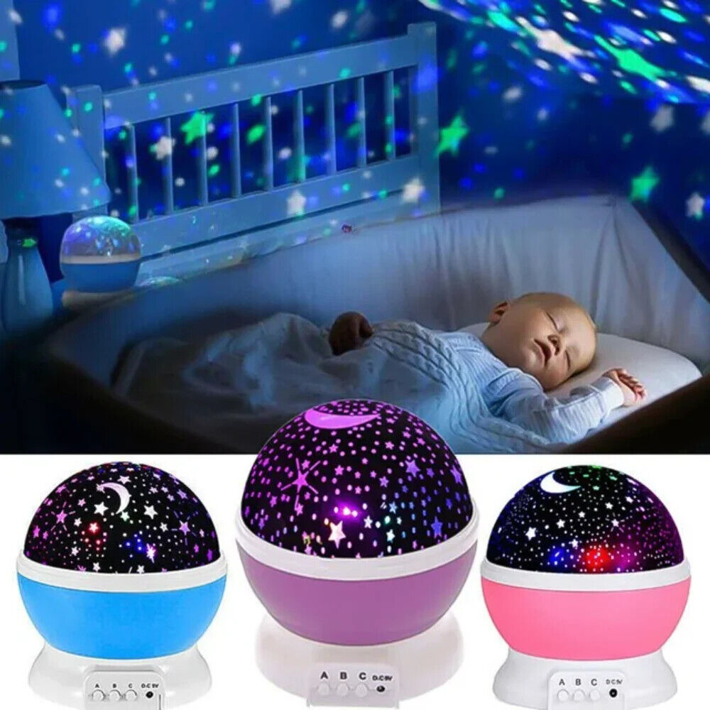 LED GALAXY PROJECTOR LIGHT Star Night PROJECTION Lamp effect