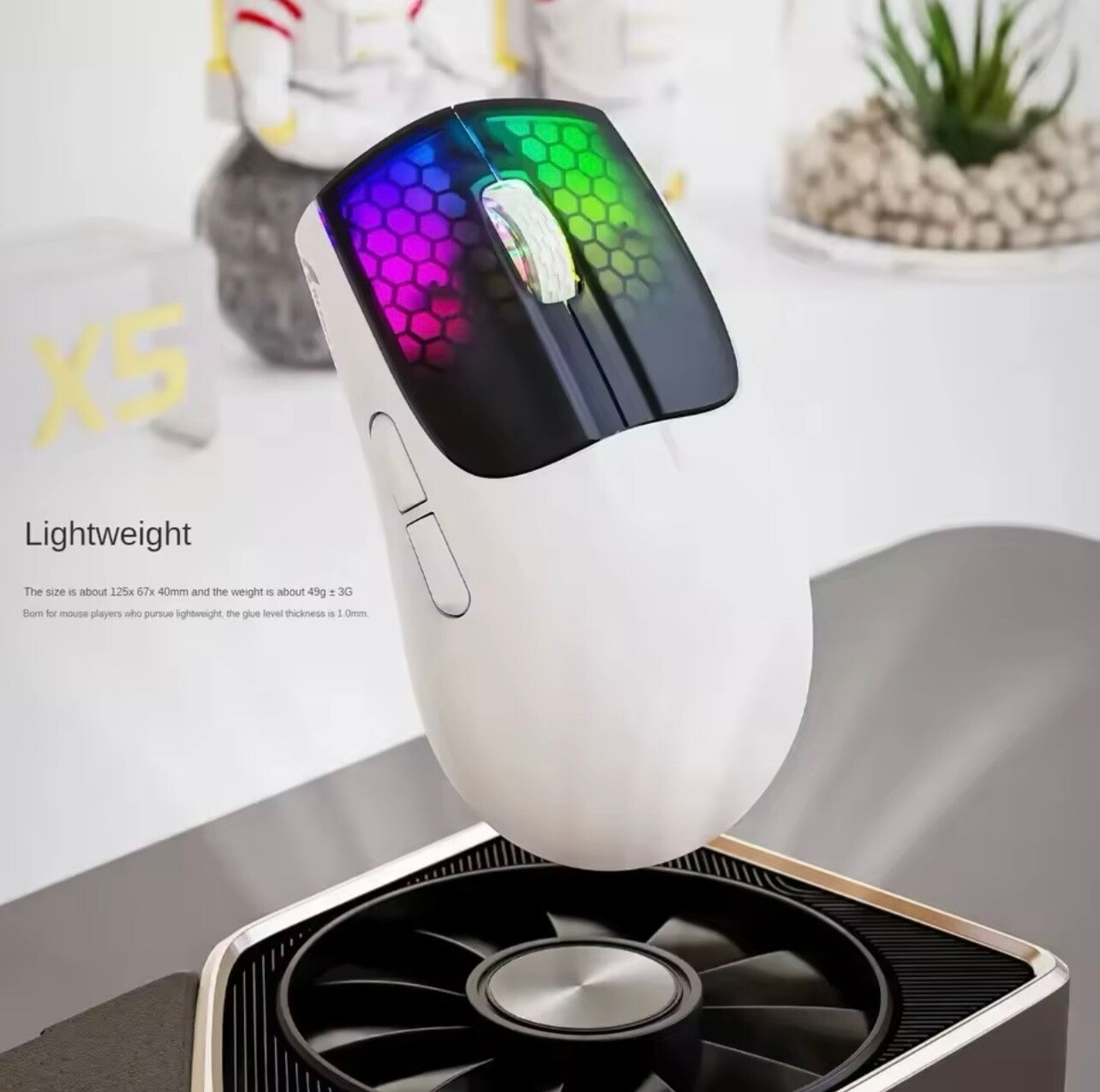 Attack Shark X5 Wireless/Wired Gaming Mouse | Ultra Lightweight, Dual Mode
