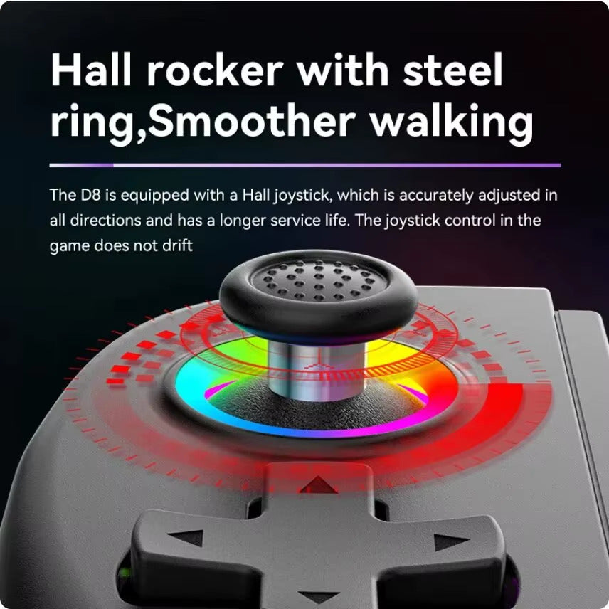 Wireless Mobile Controller Turbo 6-Axis Gyro Vibration for Android iOS PS4 PS3