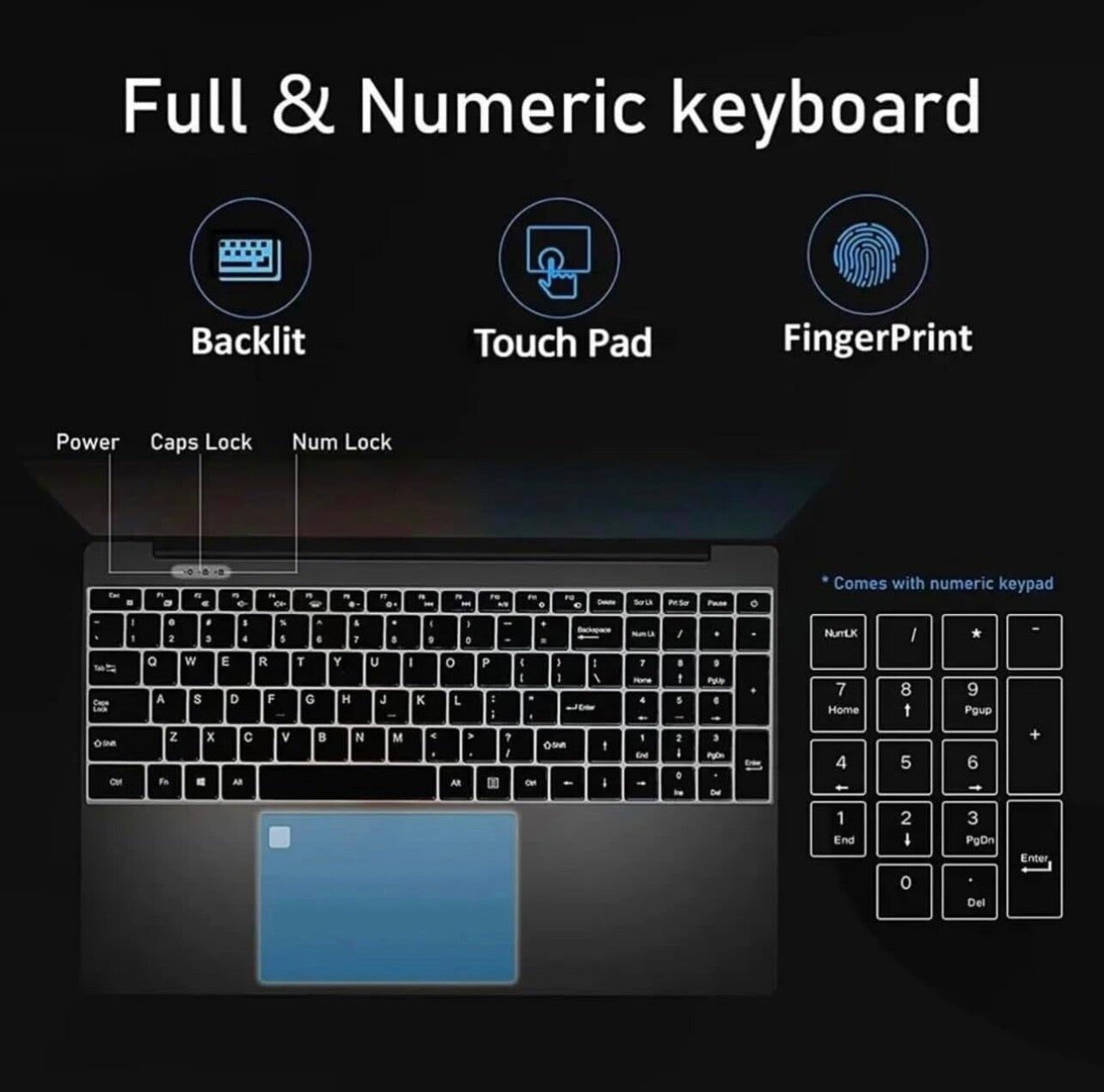 ZeeTec 15.6β SLIM POWERFUL GAMING LAPTOP COMPUTER AMD Ryzen 7 16GB RAM 512GB SSD