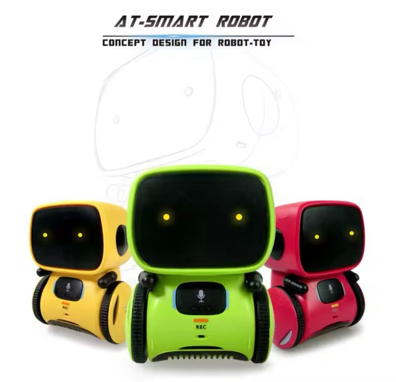 Emo Smart Robot Toy Voice Control Dancing Singing Talking Kids Gift Boy Girl