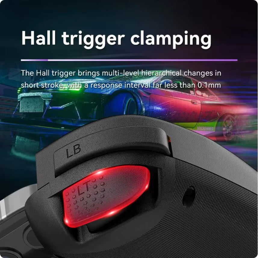 Wireless Mobile Controller Turbo 6-Axis Gyro Vibration for Android iOS PS4 PS3