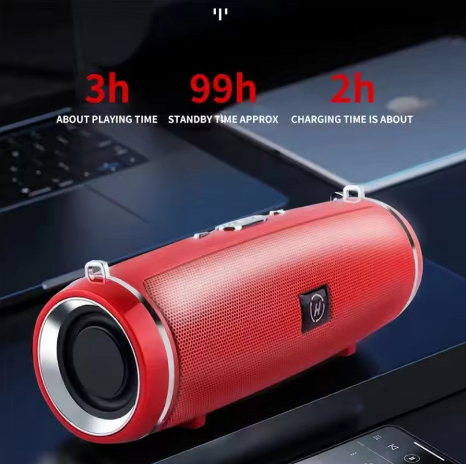 Bluetooth Speaker Mini Waterproof Outdoor HiFi Subwoofer FM TF Soundbox