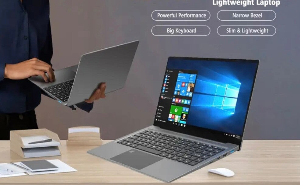 ZeeTec 14" POWERFUL SLIM GAMING LAPTOP COMPUTER INTEL I7 16GB 512GB SSD