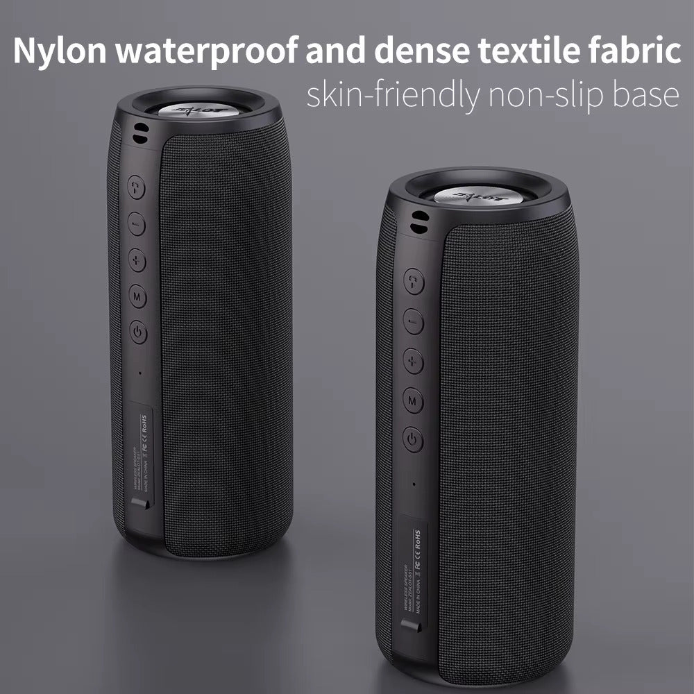 PORTABLE BLUETOOTH SPEAKER HEAVY BASS STEREO 3D SURROUND AUX MICRO CARD USB MIC