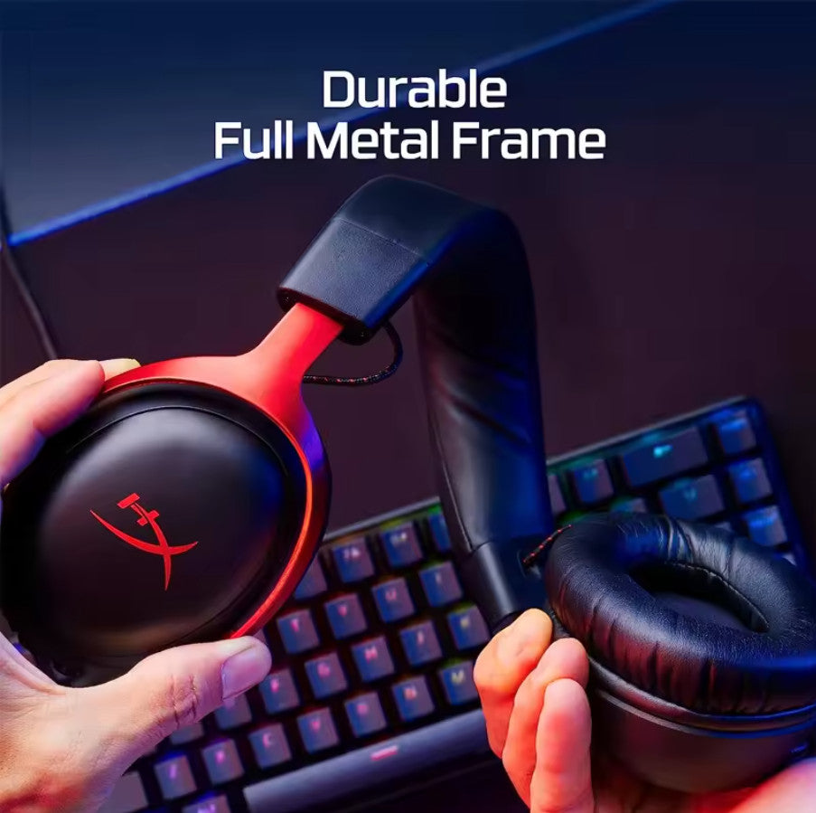 HyperX Cloud III & II Wired Gaming Headset DTS Sound Mic USB PC PS Xbox