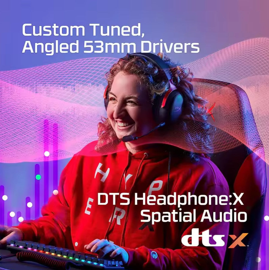 HyperX Cloud III & II Wired Gaming Headset DTS Sound Mic USB PC PS Xbox