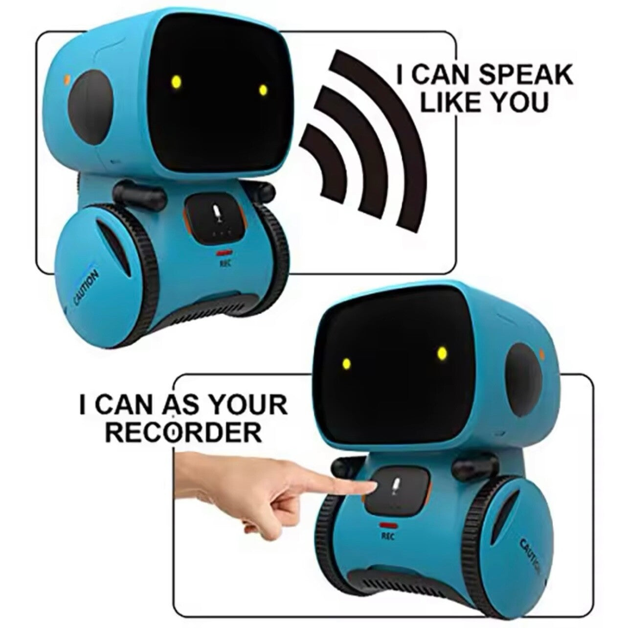 Emo Smart Robot Toy Voice Control Dancing Singing Talking Kids Gift Boy Girl