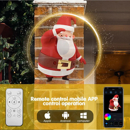 Hologram Fan Projector 3D with High Quality LED Lamp Beads, 8GB TF Memory Card, App & Remote Control, Adjustable Brightness, Massive 3D Image Video Library - ZeeTec Store