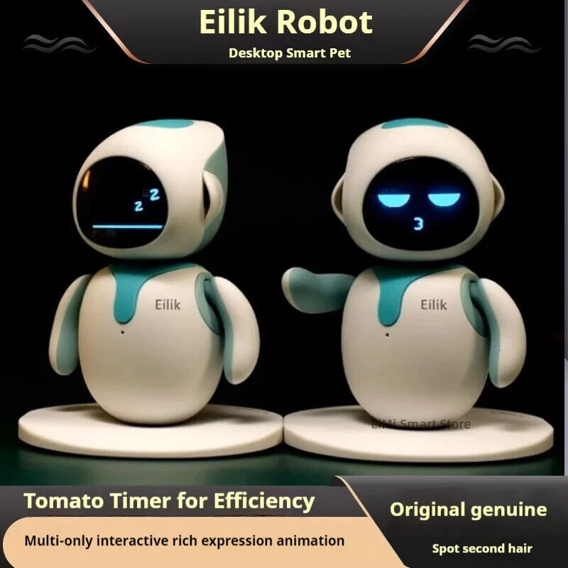 Eilik AI Interactive Robot – Smart Companion, Emotional & Touch-Responsive, Fun
