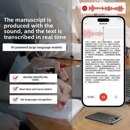 AI Voice Recorder with Transcription Voice to Text