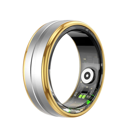R06 Smart Ring with Blood Pressure, Health Monitoring: Tracks blood pressure blood oxygen sleep heart rate and steps for comprehensive health insights, Multi-Sport Modes, 24/7 Tracking,
