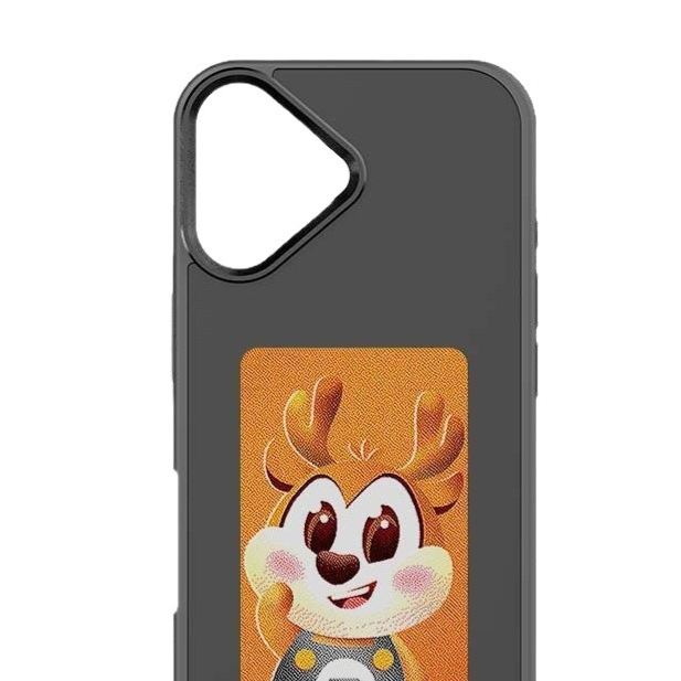 E-ink screen phone case