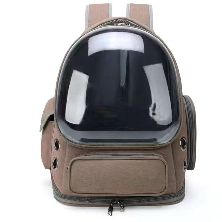 Transparent Pet Travel Backpack Breathable Comfort Lightweight
