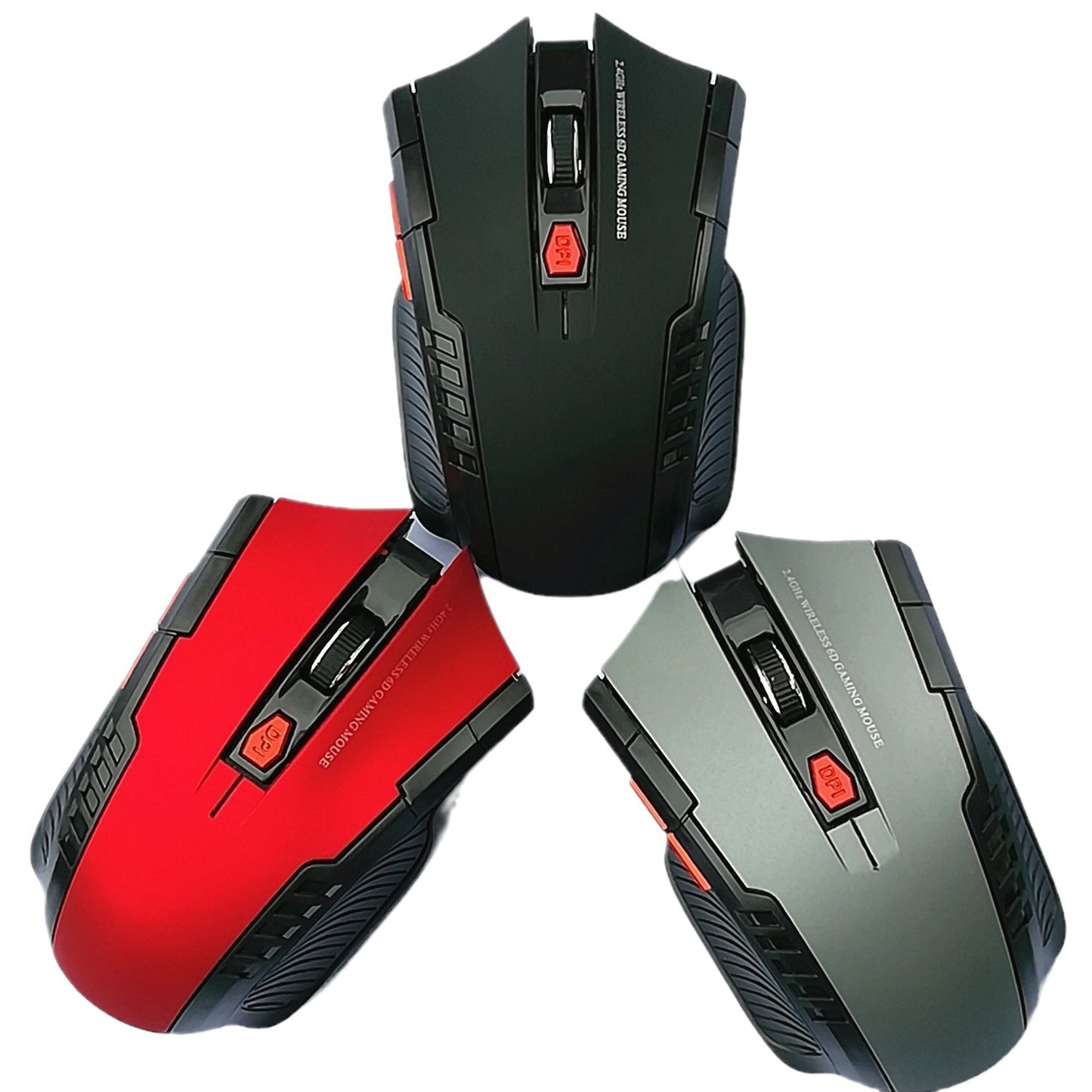Wireless Optical Mouse with Adjustable DPI