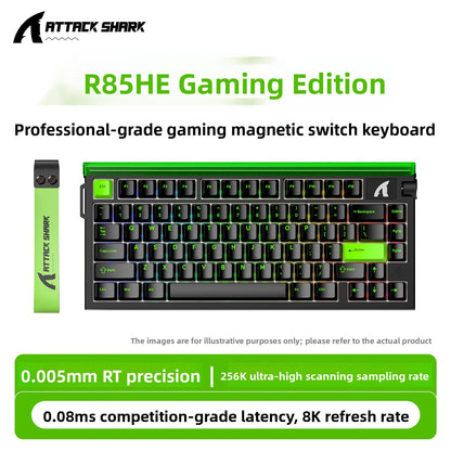 Attack Shark R85 HE Mechanical keyboard with light