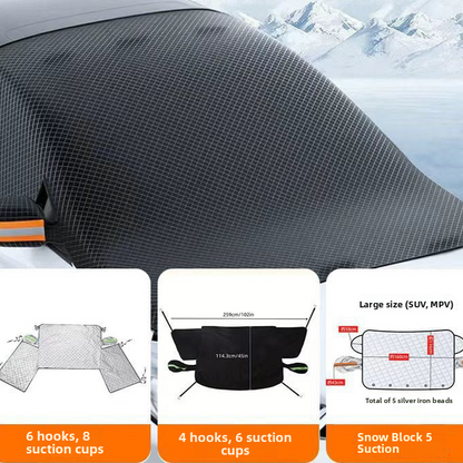 Magnetic Anti-Freeze Car Windshield Snow Cover  Universal Fit