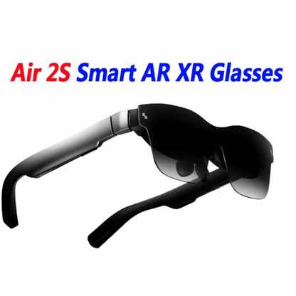 TCL RayNeo Air 2S AR XR Glasses 1080P, Dual cameras, VR & 3D Play Support, MR Holographic Display, Dual Monitor Resolution, Memory & Storage - Comes with 1GB built-in memory, Compact & Lightweight, Device compatibility for Phone iPad PC Switch Xbox