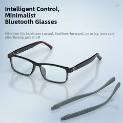 Square AI Translation Bluetooth Glasses with Blue Light Filter