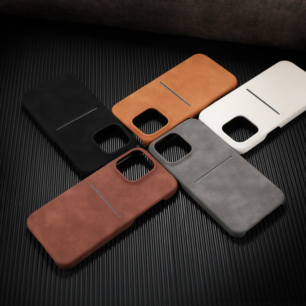 Sheepskin Card Insert iPhone Case Lightweight Premium Material