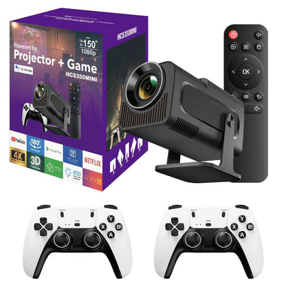 Home Theater Projector Plus Gaming, High-resolution, Supports up to 150-inch screen